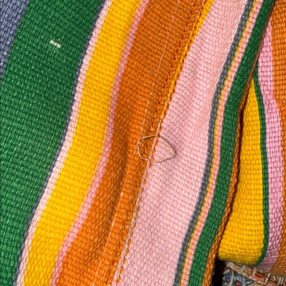 Free People Striped Multicolor Pants - Picture 3 of 4